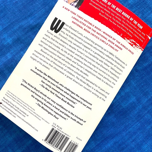Book - Pulitzer Prize Winning Novel - “The Nickel Boys” by Colson Whitehead - Picture 2 of 2